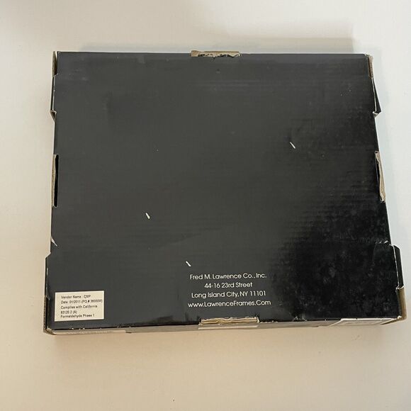 New Lawrence Frames 4 x 6 Dog Collar Picture Frame Black Collar & Dog Bones - Picture 3 of 3